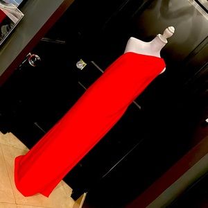 Drop dead Gorgeous Red Goddess Dress. Halston at it’s finest.